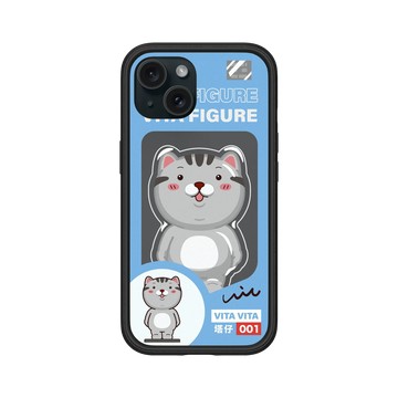 iPhone 15 Mod NX 黑 - VITA VITA．塔仔是隻貓 - 還缺這隻大公仔