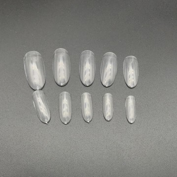 綜合尺寸 長橢圓甲片 美甲透明甲片 美甲長橢圓甲片 美甲作品甲片 甲片 美甲工具 練習甲片 橢圓甲片 美甲材料