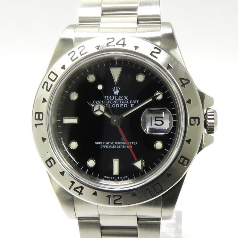 中古】ROLEX エクスプローラー2 16570 保証書付き E番 自動巻き SS ...