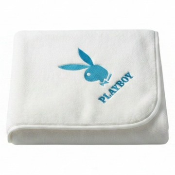 PLAYBOY 清淨刺繡枕巾 2條  53*75cm  白色  1件