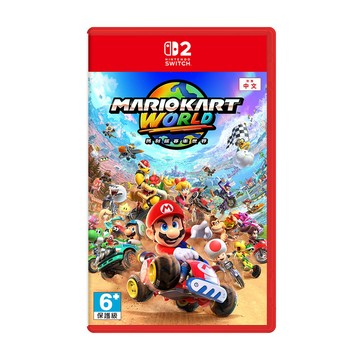 【 任天堂 Switch2 NS2 】《 瑪利歐賽車 世界 》實體卡帶 中文版 遊戲片