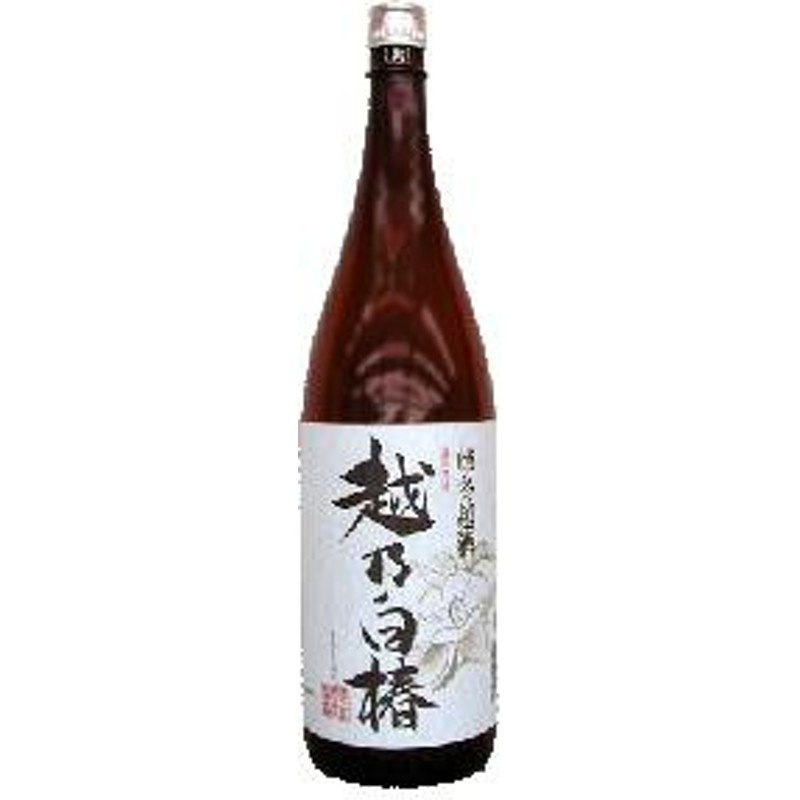 お買得日本酒・新潟地酒】清酒 越乃白椿 1.8L 瓶 1本 通販 LINEポイント最大1.0%GET | LINEショッピング