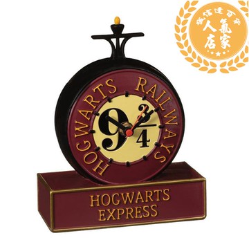 居家擺飾 哈利波特9周邊 霍格沃茨特快座鐘復古創意擺件鐘表家用歐式裝飾