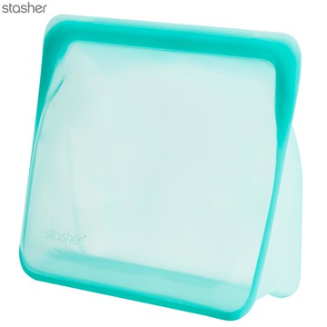 美國 Stasher - 大站站矽膠密封袋湖水藍-3007ml