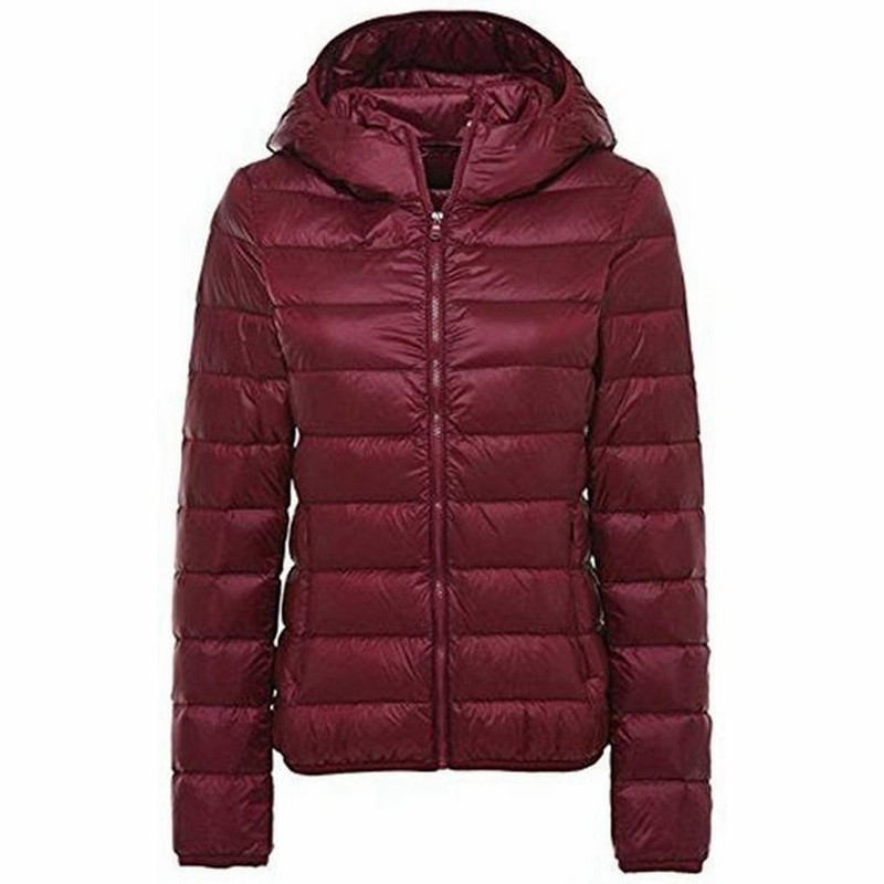 Sunbabys ダウンジャケットレディース ショート ウルトラライトダウンコート 軽量超薄いダウンジャケット フード付き 春秋冬 登山 防 通販 Lineポイント最大0 5 Get Lineショッピング