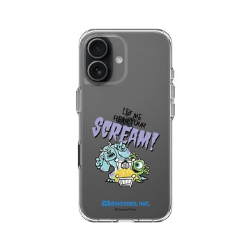 iPhone 17 Clear Case（相機按鈕） 透明 - 迪士尼-皮克斯 PIXAR - Scream