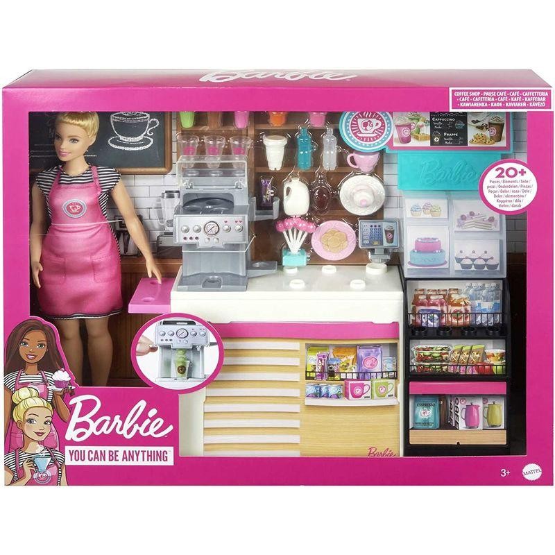 バービー(Barbie) おしごとあそび バービー コーヒーショップ 着せ替え