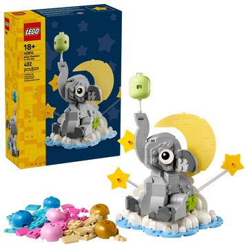 [樂享積木] LEGO 40814 天空中的大象寶寶 LEL系列