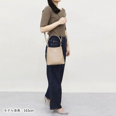 コーチ COACH ショルダーバッグ レディース レザー 2way ミニ