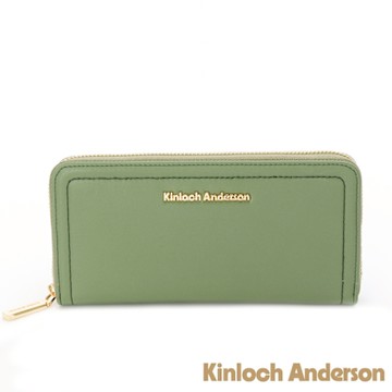 【Kinloch Anderson】Carol 拉鍊長夾-橄欖綠