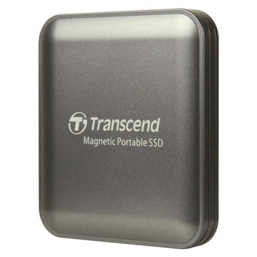 Transcend 創見 ESD420C Type C MagSafe 磁吸外接SSD行動固態硬碟 TS2TESD420C  玄鐵灰  2TB
