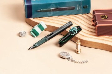 【不可刻字】LAMY 鋼筆 限量/SAFARI-Harry Potter史萊哲林 綠色