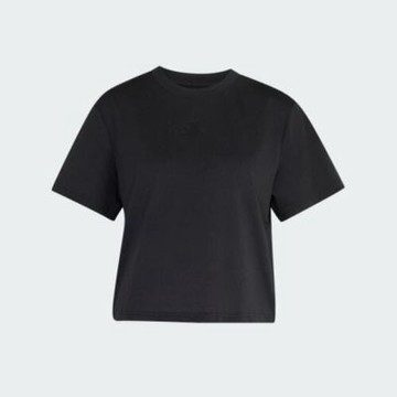 Adidas 愛迪達 W Motion G T KQ9858 女 T恤 運動上衣 休閒短袖 吸濕排汗 黑