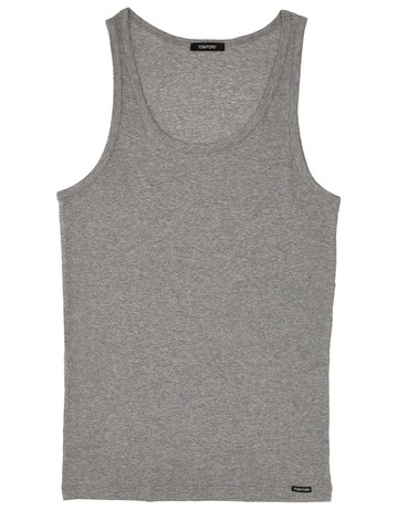 tom ford tank top with logo