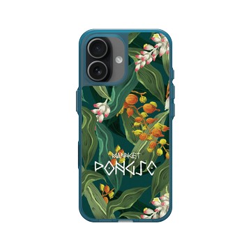 iPhone 17 Clear (相機按鈕) 夜幕藍 - 花生騷 WasangShow - 熱島月桃