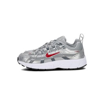 Nike P-6000 PS 中童 童鞋 銀紅色 復古 透氣 輕盈 運動 休閒鞋 IO4647-016