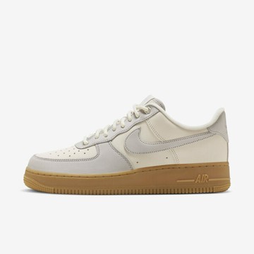 Nike Air Force 1 '07 WB [FD3365-001] 男 休閒鞋 運動 經典 復古 AF1 灰 米白