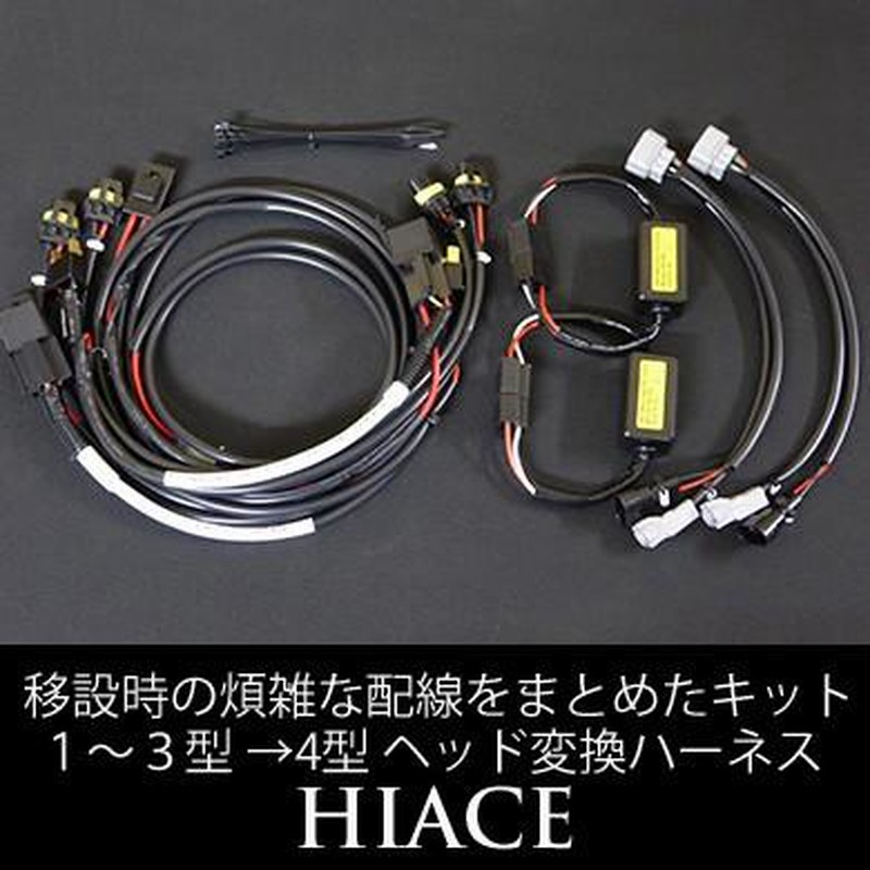 ストア h4ヘッドライトハーネス