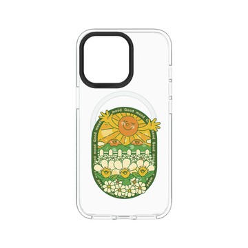 犀牛盾Clear (MagSafe 兼容)防摔背蓋手機殼 【獨家設計款】 -共享快樂