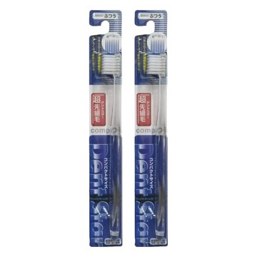 稻田齒 0.02尖端超極細毛牙刷，小刷頭設計，靈活穿梭口腔間  1入  2支