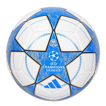 adidas 足球-訓練 運動 5號球 白藍金