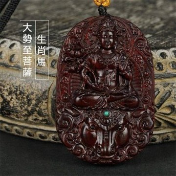 MoonDy 佛牌項鍊 本命年 掛墜 不動明王 項鍊 吊墜 文殊菩薩 十二生肖 大勢至菩薩
