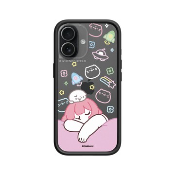 iPhone 17 Mod NX -邊框背蓋組合 (相機按鈕) 黑 - 於是日常了 - 睡吧，夢裡什麼都有