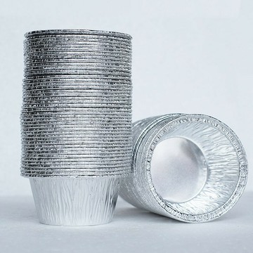 蛋撻模具錫紙托面包烘焙工具一次性烤盤烤箱家用蛋糕蛋撻皮錫紙碗