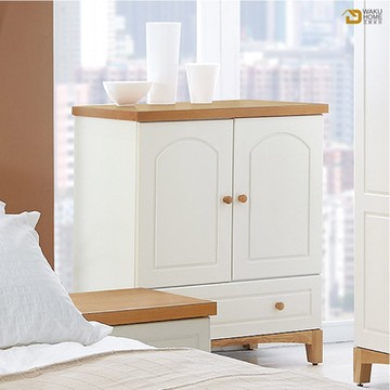 WAKUHOME 瓦酷家具 Heather英式鄉村置物櫃 寬81X深45X高95(公分)