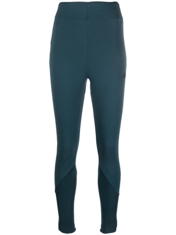 adidas - Z.N.E high-waisted leggins - women - Recycled Polyester/Elastane - S - Blue