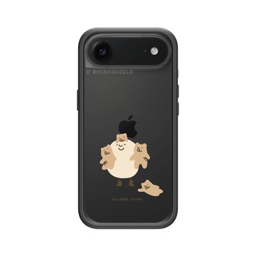 iPhone Air Mod NX -邊框背蓋組合 (相機按鈕) 黑 - 咻咻熊 XiuXiubear - 泥與小熊們