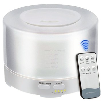 香氛水氧機 Set 超聲波震動霧化 加濕 淨化空氣  CAAD0047BS3  白色彩光