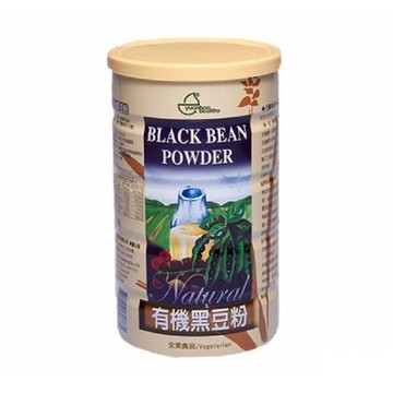 元豪   有機黑豆粉600公克/罐