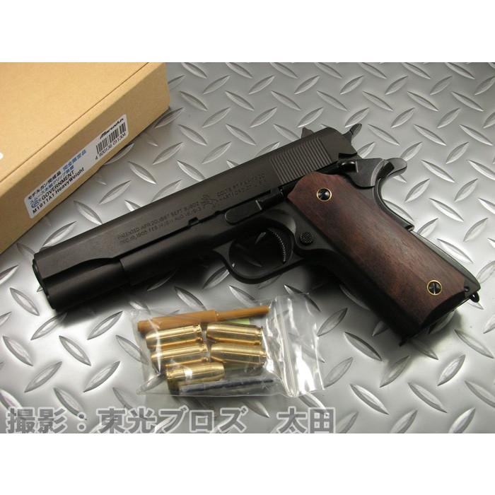 タナカワークス　コルトガバメント　M1911A1 ガスガン　木製グリップ