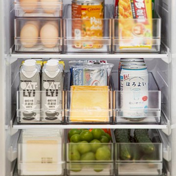 可層疊冰箱食材收納盒-2.4L-3入 單一規格
