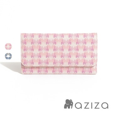 aziza DOPAMINE釦式8卡長夾
