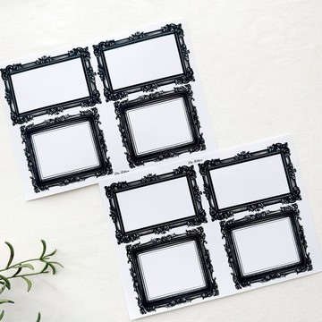 A502 黑色款 + A503 黑色款 - 仿舊框 黑色