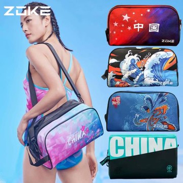 洲克2022新款游泳包干濕分離單肩旅行運動防水手提大容量斜跨包