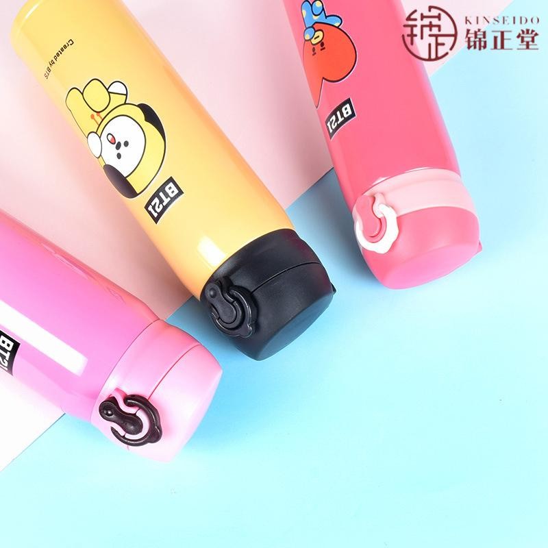 新品 新作 BTS 水筒 防弾少年団 BT21 Chimmy Cooky TATA 魔法瓶 保温 保冷 韓流グッツ ステンレススチール ポット  真空断熱 軽量 プレゼント イベント | LINEブランドカタログ