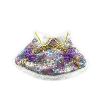 IPET 反領紫色新年圍巾