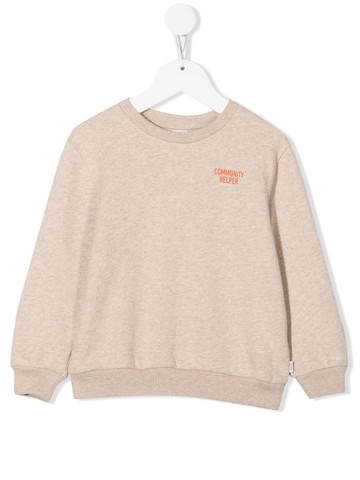 Knot - Helper cotton sweatshirt - kids - Cotton - 12 yrs - Neutrals