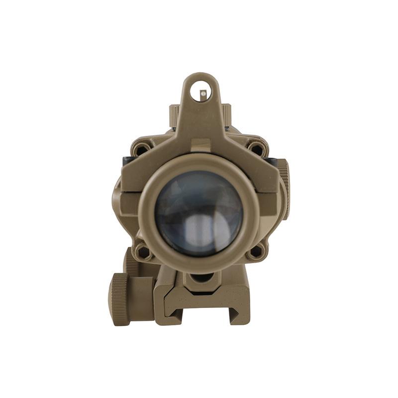 ELEMENT Trijicon ACOGタイプ 4x32スコープ DOCTERタイプドットサイト ダークアース DE 20mmレール 4倍固定