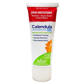 BOIRON 布瓦宏 金盞花凝露 Calendula Gel 添加法國原產金盞花萃取 清涼舒緩清爽吸收 無添加香精、色素配方  1條