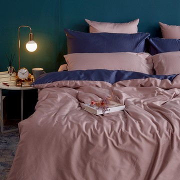 戀家小舖 台灣製鋪棉被套 兩用被 鋪棉兩用被套 極致珊瑚 100%精梳棉 雙人鋪棉兩用被套 60支精梳棉 棉被套