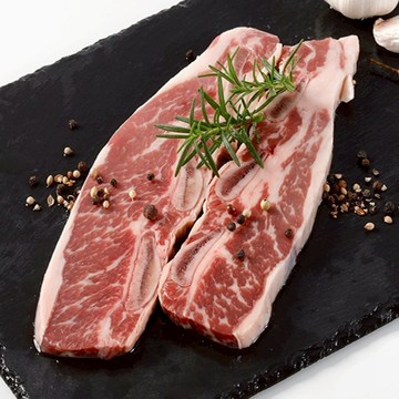 【華得水產】美國PRIME頂級帶骨牛小排2包/4包/8包(4-5片 約500g/包)-廠商直送