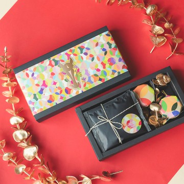 【馬年送禮】紅玉覓蜜精巧禮盒 - 蛇年款 (蜂蜜.紅玉茶包)