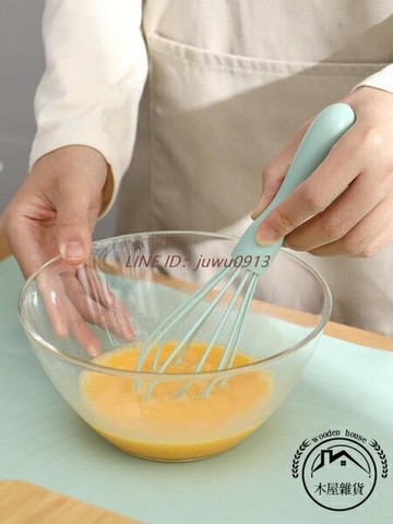 打蛋器硅膠手動家用大號攪拌器多功能奶油面糊打發器【木屋雜貨】