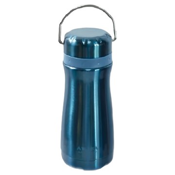 AWANA曲線手提運動瓶  藍色  500ml  1個