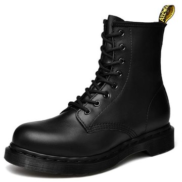 馬丁靴女dr 1460真皮情侶馬丁靴