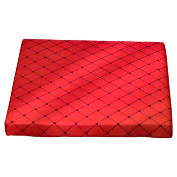 JINDACHI 金大器 厚尊爵立體緹花坐墊  50 x 50 x 5cm  碧璽紅